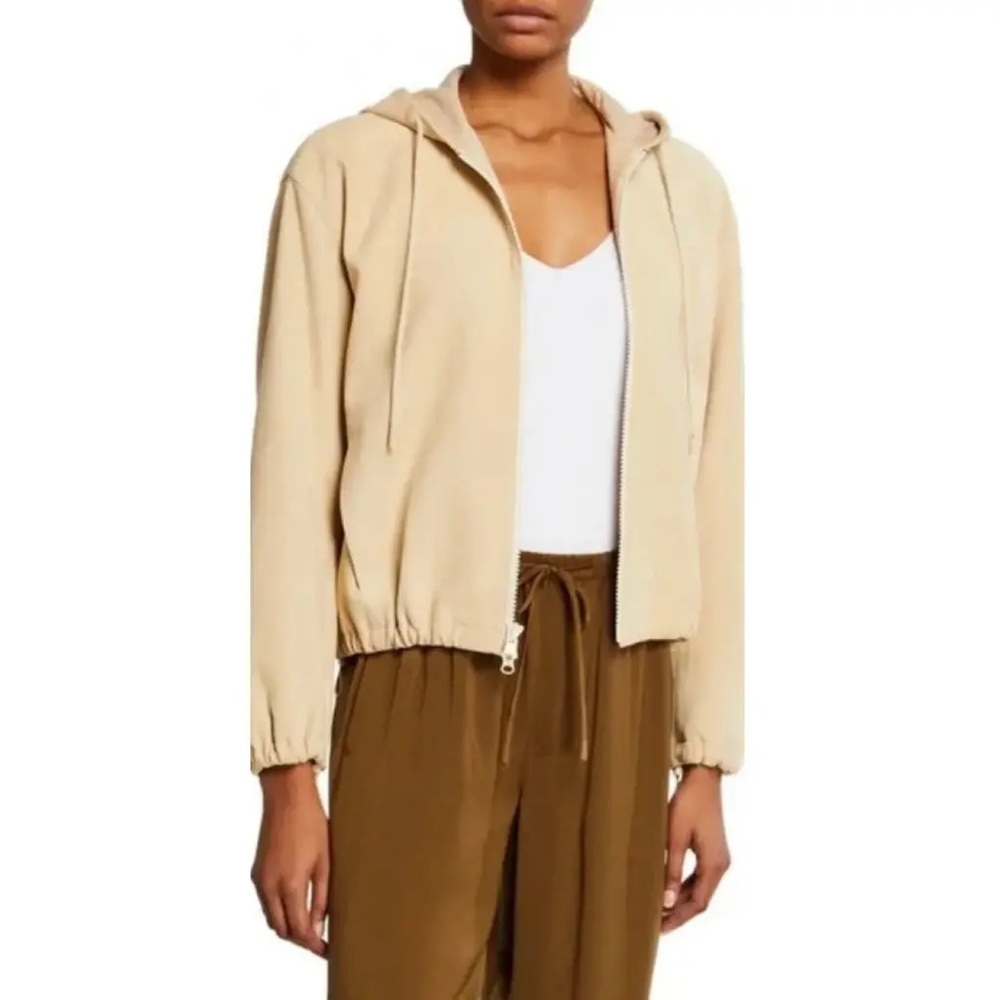Vince suede bomber jacket